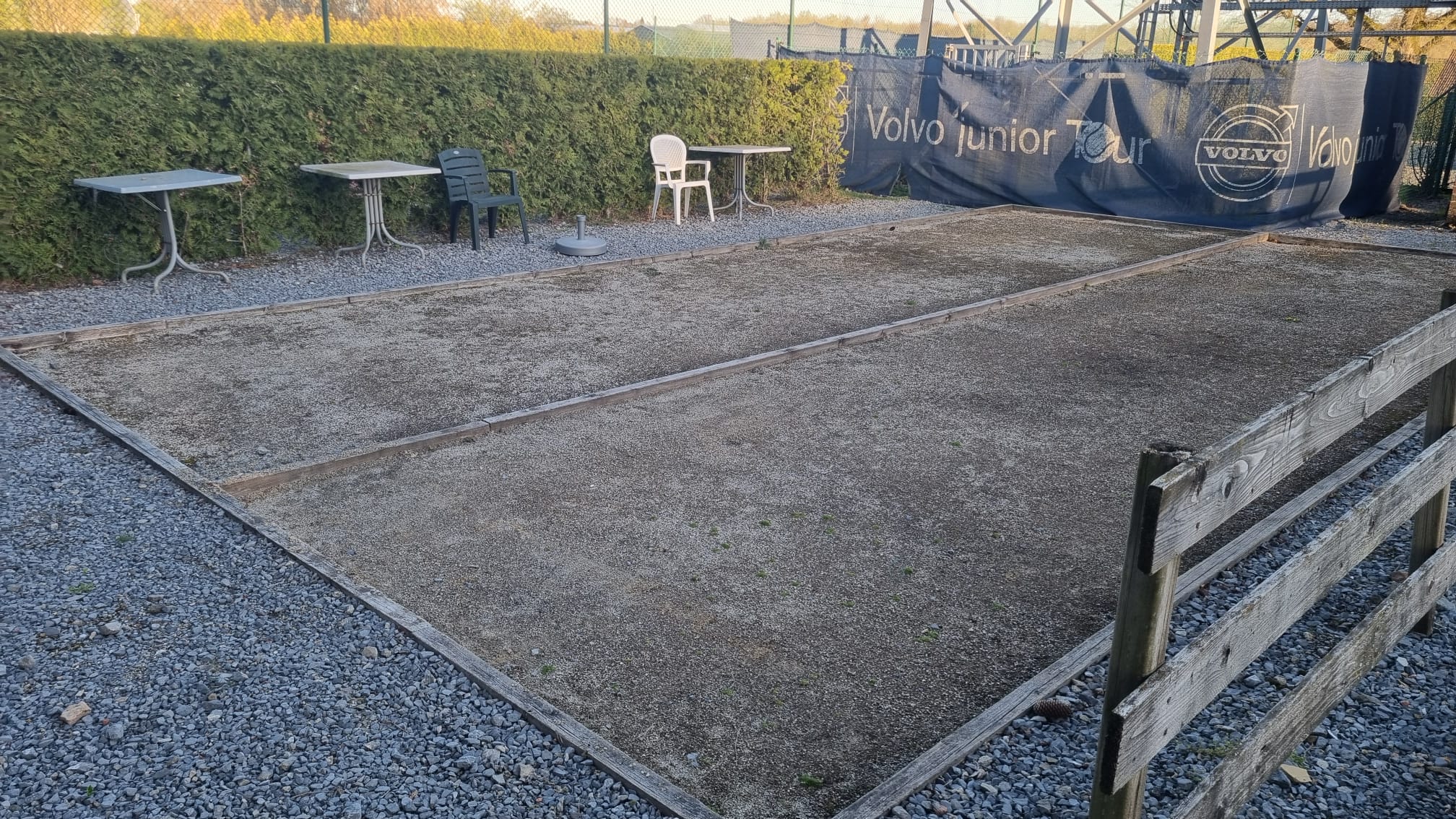 Terrain de pétanque
